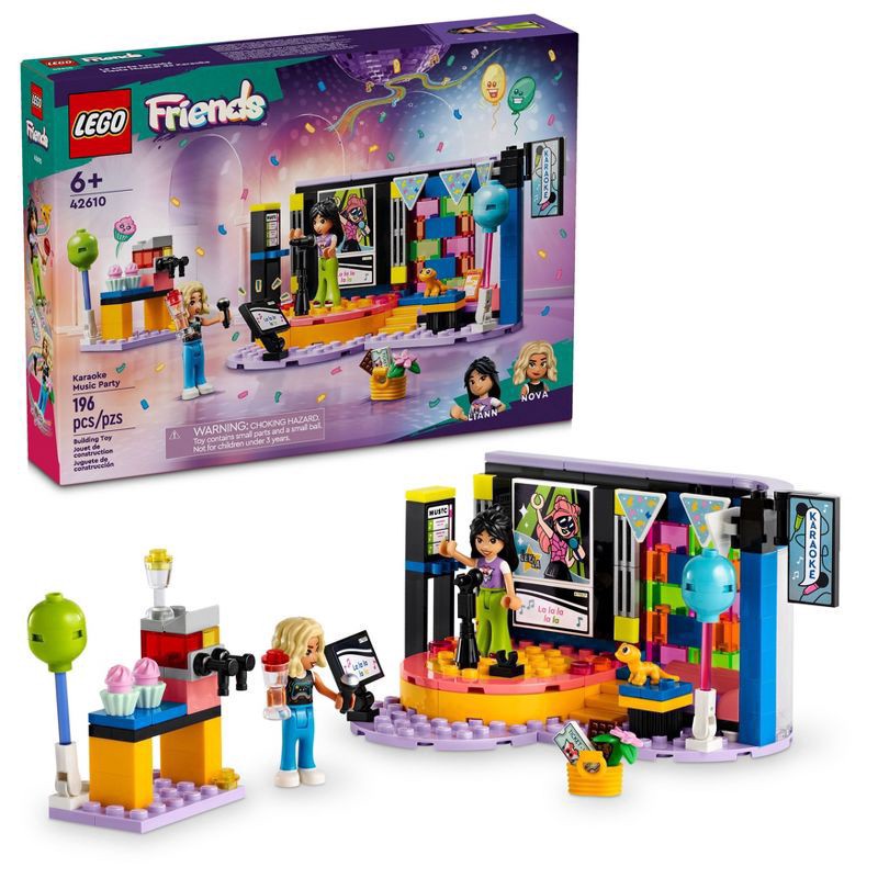 slide 1 of 6, 42610 Lego Friends Karaoke Music Party, 1 ct