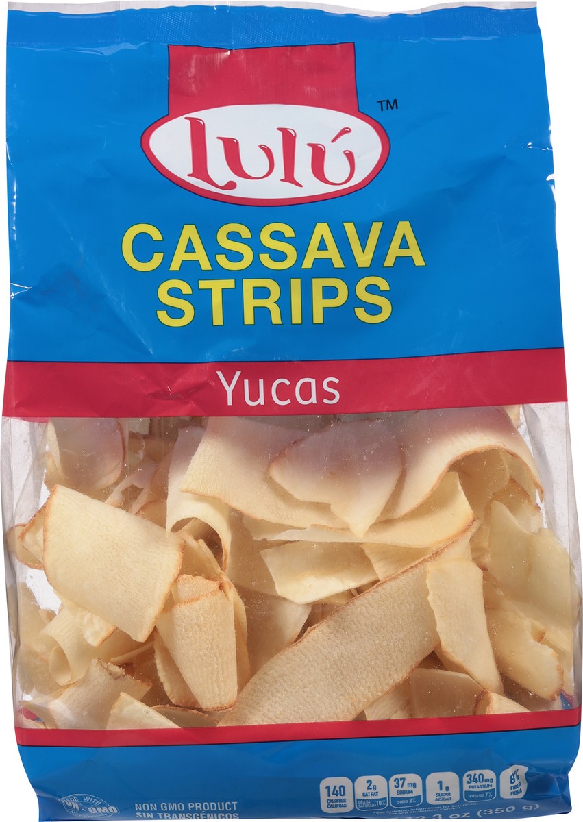 slide 6 of 9, Lulú Yucas Cassava Strips 12.3 oz, 12.3 oz