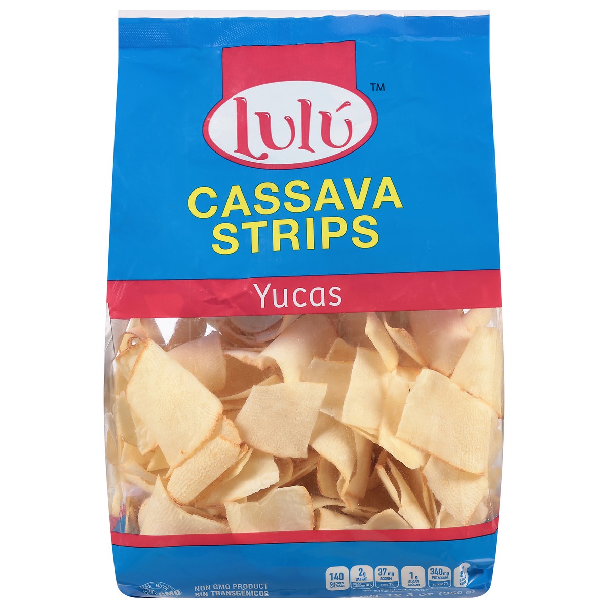 slide 1 of 9, Lulú Yucas Cassava Strips 12.3 oz, 12.3 oz