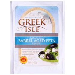 Greek Isle Authentic Greek Barrel Aged Feta Cheese 7 oz