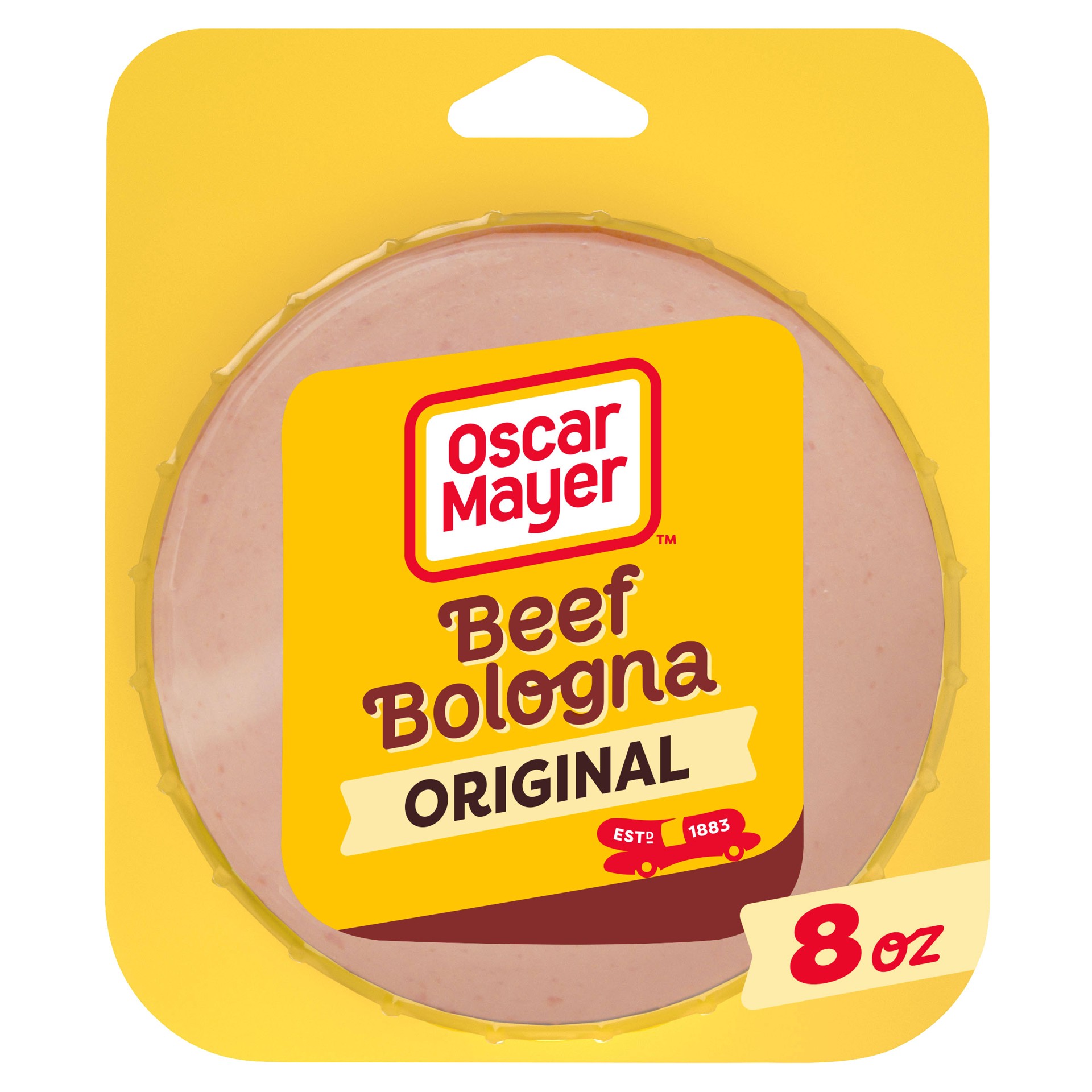 slide 1 of 6, Oscar Mayer Beef Bologna Sliced Lunch Meat, 8 oz. Pack, 8 oz