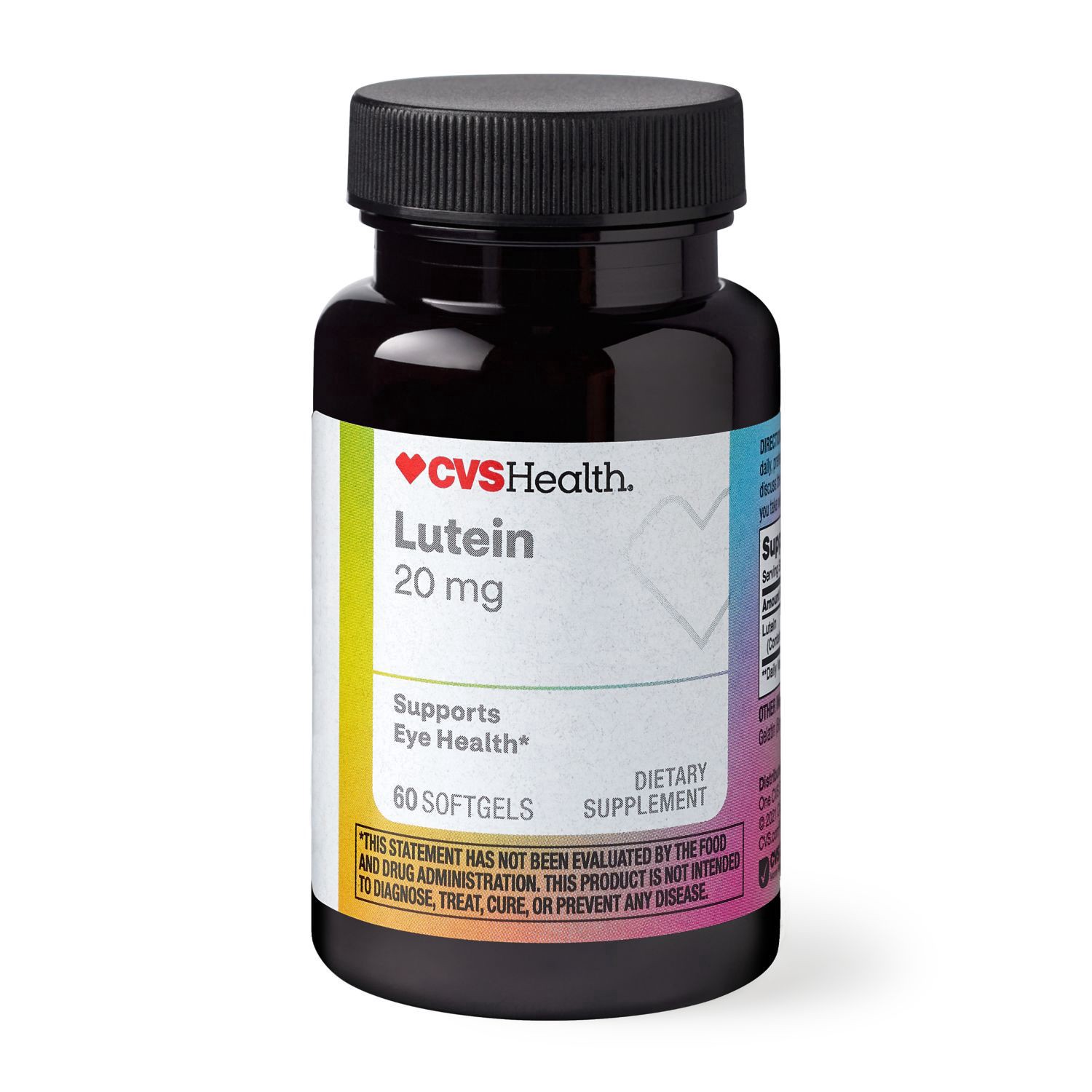 slide 1 of 1, Cvs Health Lutein Softgels, 60 Ct, 60 ct