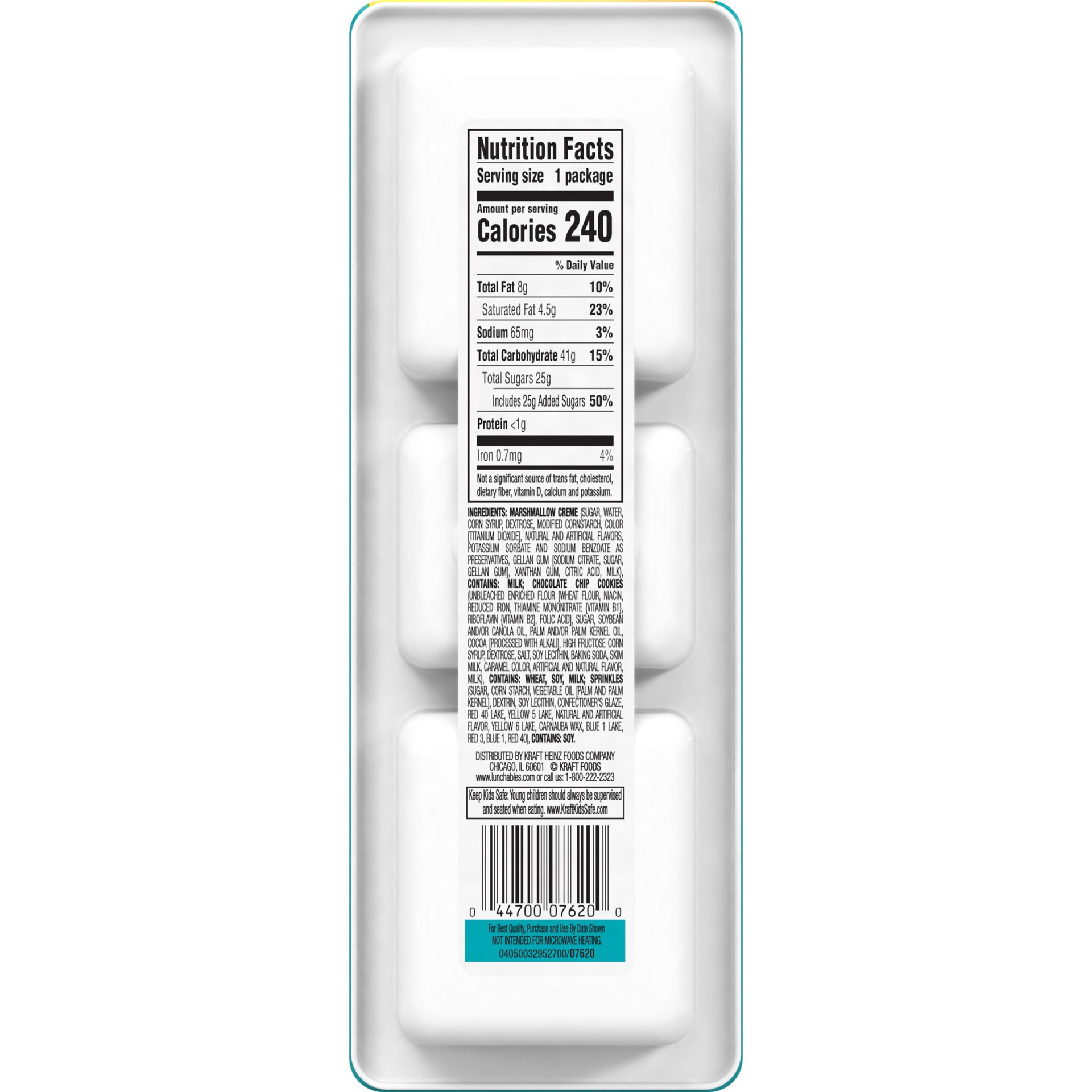 slide 2 of 6, Lunchables Cookie Dunks Lunch Combination, 1.95 oz