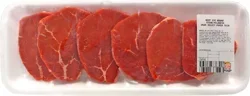 Joe V's Beef Eye Round Steak Thin, USDA Select