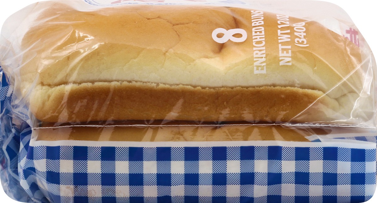 slide 8 of 9, Butternut Hot Dog Enriched Buns 8 ea, 8 ct