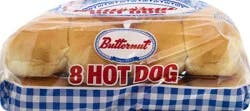Butternut Hot Dog Enriched Buns 8 ea