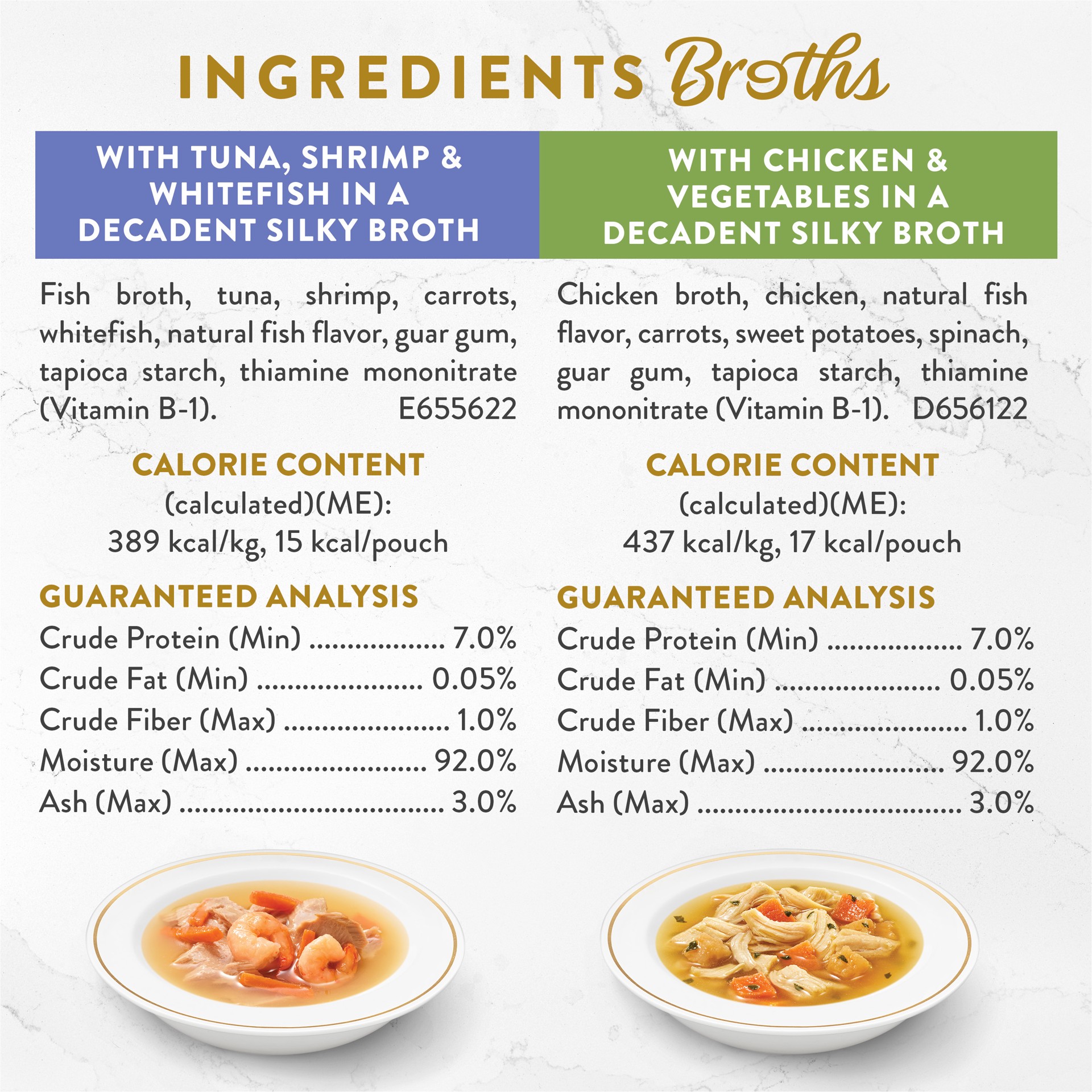 slide 8 of 9, Fancy Feast Purina Fancy Feast Lickable Appetizers and Broths Collection Grain Free Wet Cat Food Topper Variety Pack, 12 ct