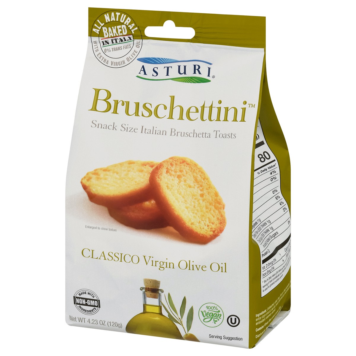 slide 2 of 9, Asturi Classico Virgin Olive Oil Bruschettini, 4.23 oz