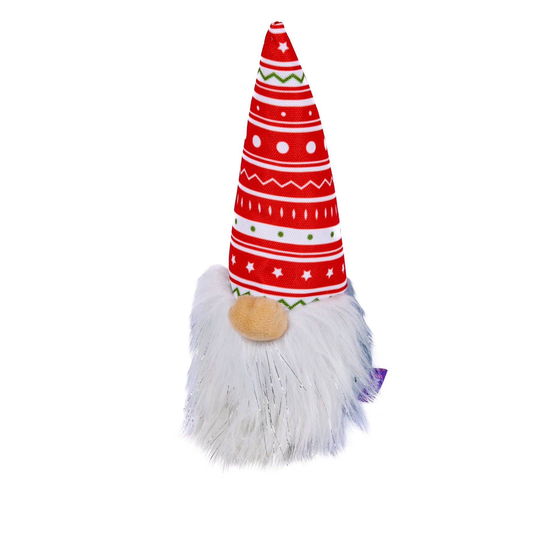 slide 1 of 1, Woof & Whiskers Winter Gnome Dog Toy, 1 ct