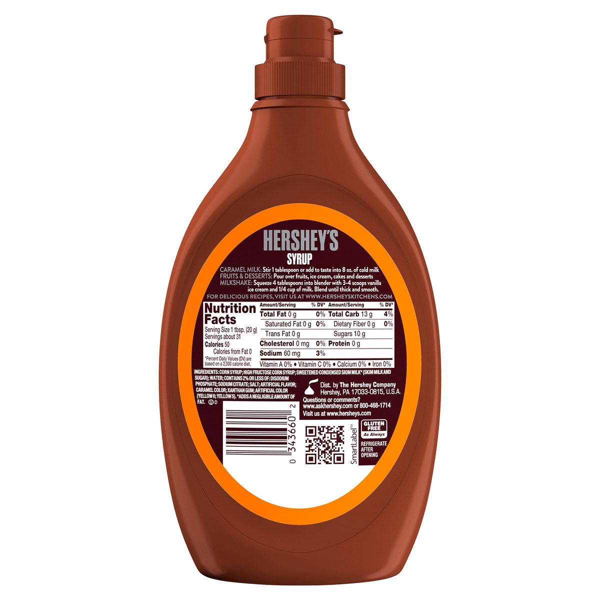 slide 41 of 42, Hershey's Caramel Syrup, 22 oz