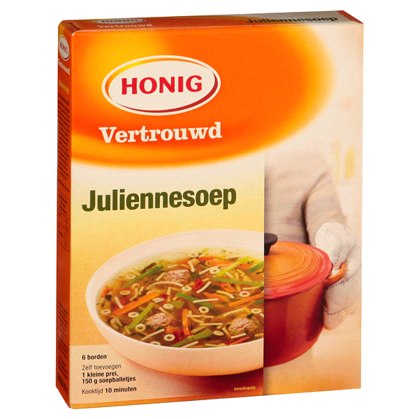 slide 4 of 29, Honig Spring Vegetable Soup Mix, Julienne, 1.6 oz