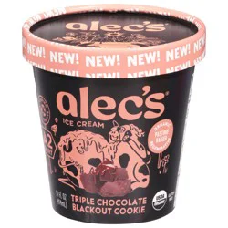 Alec's Triple Chocolate Blackout Cookie Ice Cream 14 fl oz
