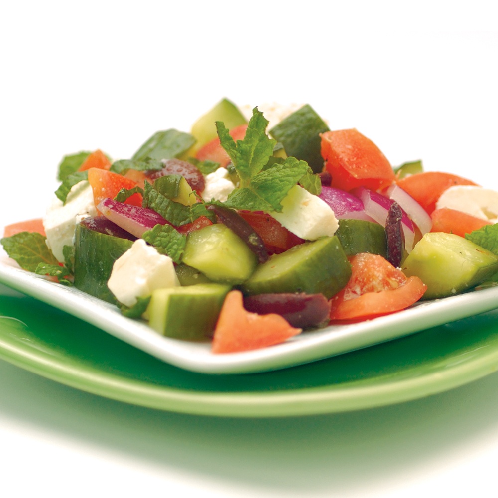 slide 1 of 1, PCC Greek Salad With Mint, per lb