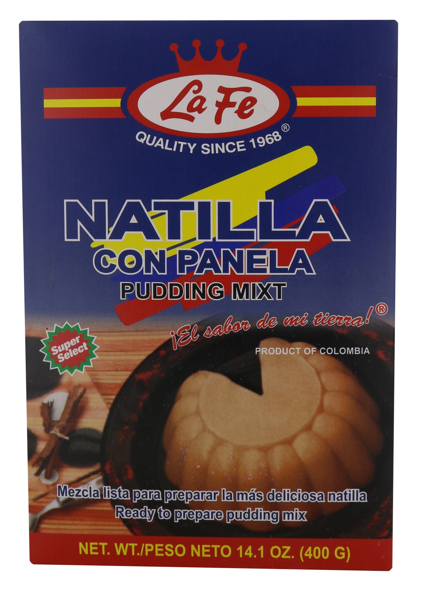 slide 1 of 1, La Fe Natilla Con Panela, 1 ct