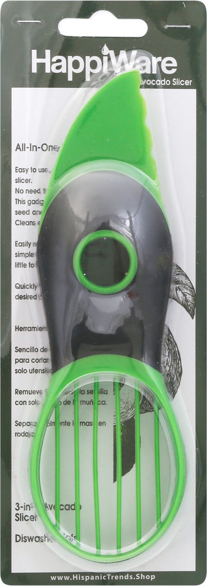 slide 4 of 9, Happiware 3 in 1 Avocado Slicer 1 ea, 1 ct