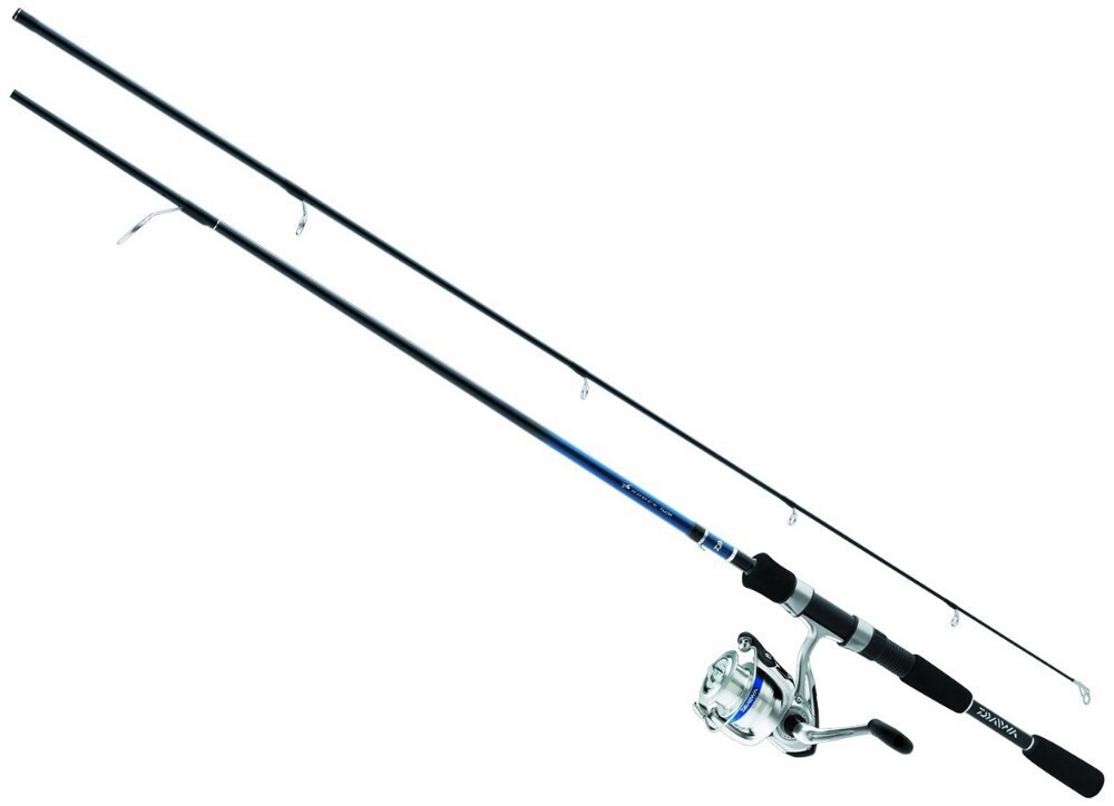 slide 1 of 1, Daiwa D-Shock 30B Spin 7'M 2P Combo, 1 ct