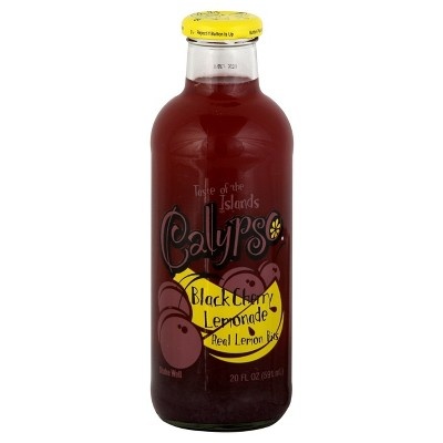 slide 1 of 1, Calypso Black Cherry Lemonade, 20 fl oz