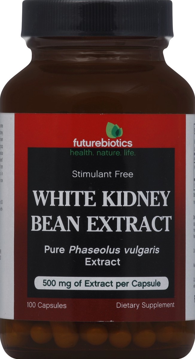 slide 2 of 2, Futurebiotics White Kidney Bean Extract 100 ea, 100 ct