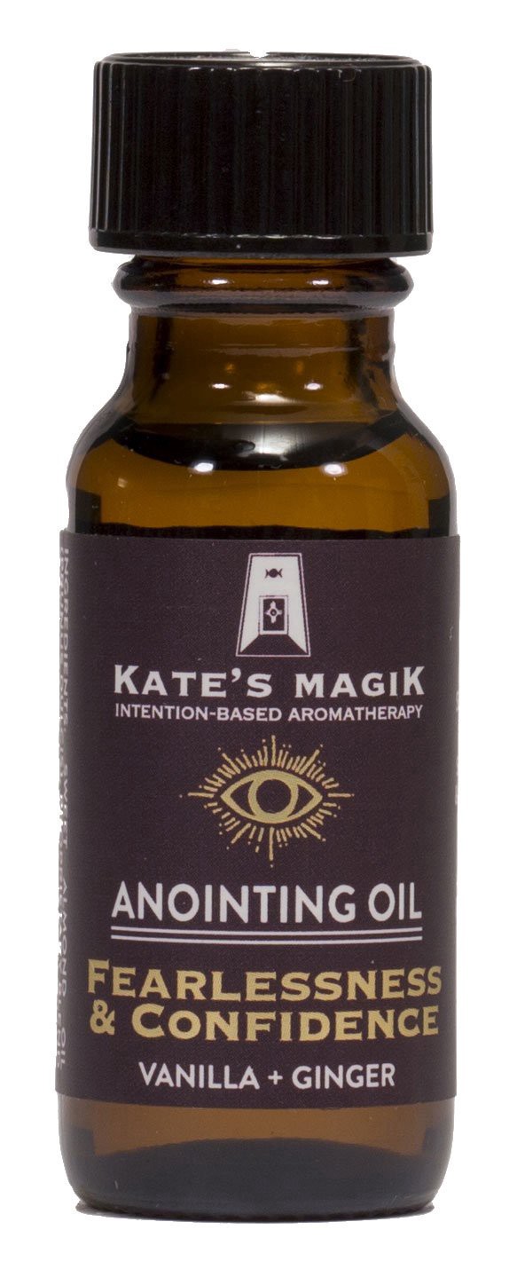 slide 1 of 1, Kate's Magik Fearlessness & Confidence Anointing Oil, 10 ml