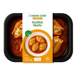 Home Chef Stuffed Shells with Marinara and Spinach