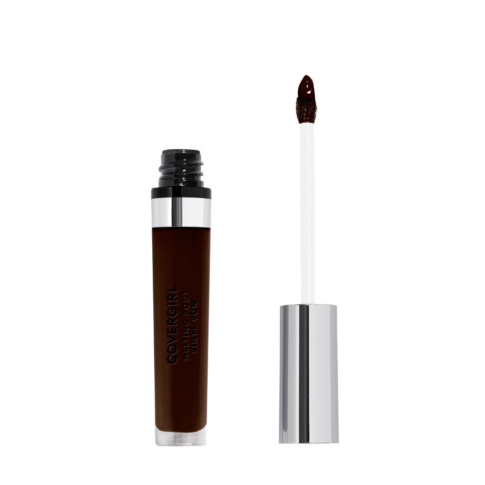 slide 2 of 3, Covergirl Melting Pout Vinyl Vow Lipgloss, Fall In Deep, 0.11 oz