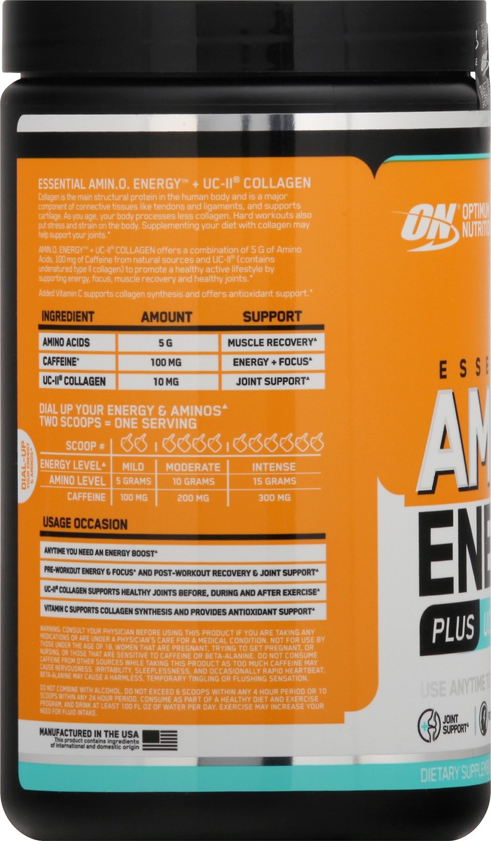 slide 3 of 9, ON Mango Lemonade Amino Energy 9.5 oz, 9.5 oz