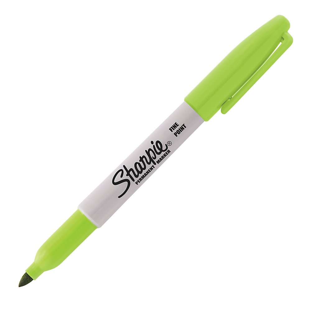 slide 1 of 1, Sharpie Cosmic Color Permanent Marker, Fine Point, Venus Green, 1 ct