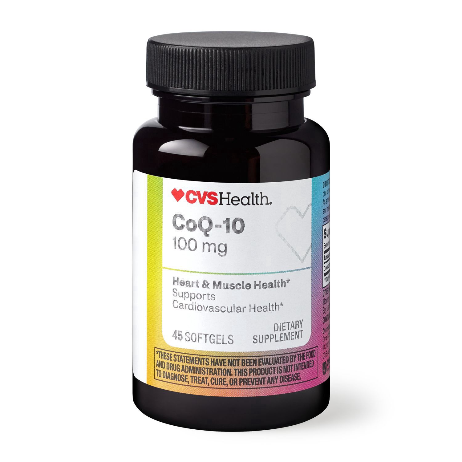 slide 1 of 1, Cvs Health Coq-10 Softgels, 45 Ct, 45 ct