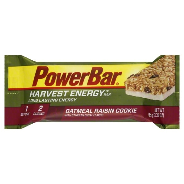 slide 1 of 6, PowerBar Harvest Energy Oatmeal Raisin Cookie Bar, 2.29 oz