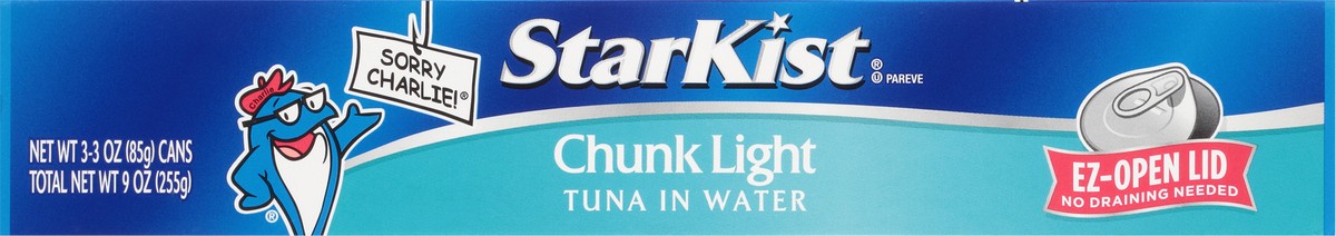 slide 6 of 9, StarKist Chunk Light Tuna 3 - 3 oz Cans, 3 ct; 3 oz