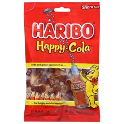 Haribo Happy-Cola Gummi Candy Share Size 8 oz