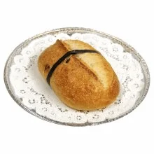 Market District Bakery Fresh Half Black Pepper Parmesan Asiago Bread, 1 Count