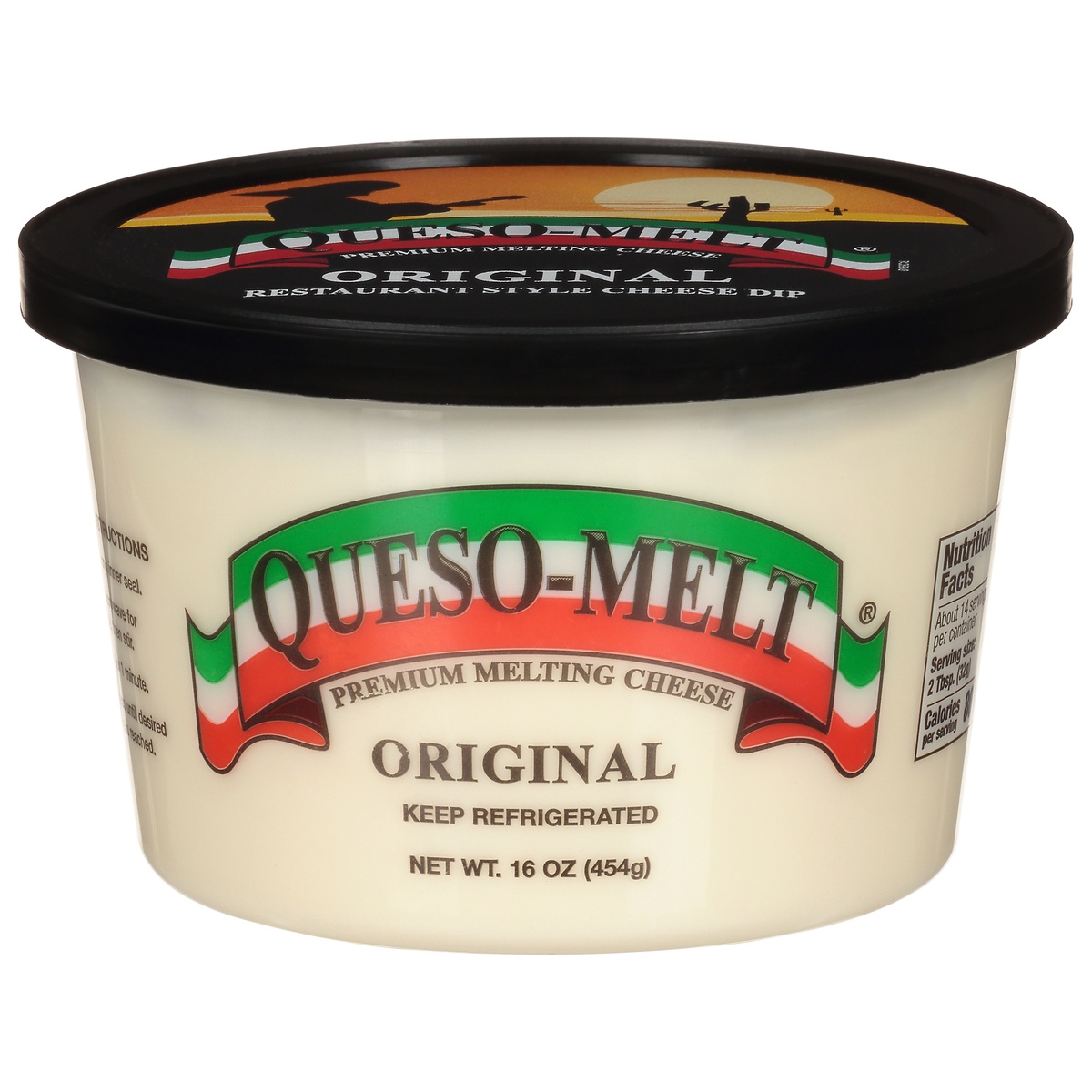QuesoMelt Original Restaurant Style Cheese Dip 16 oz 16 oz Shipt