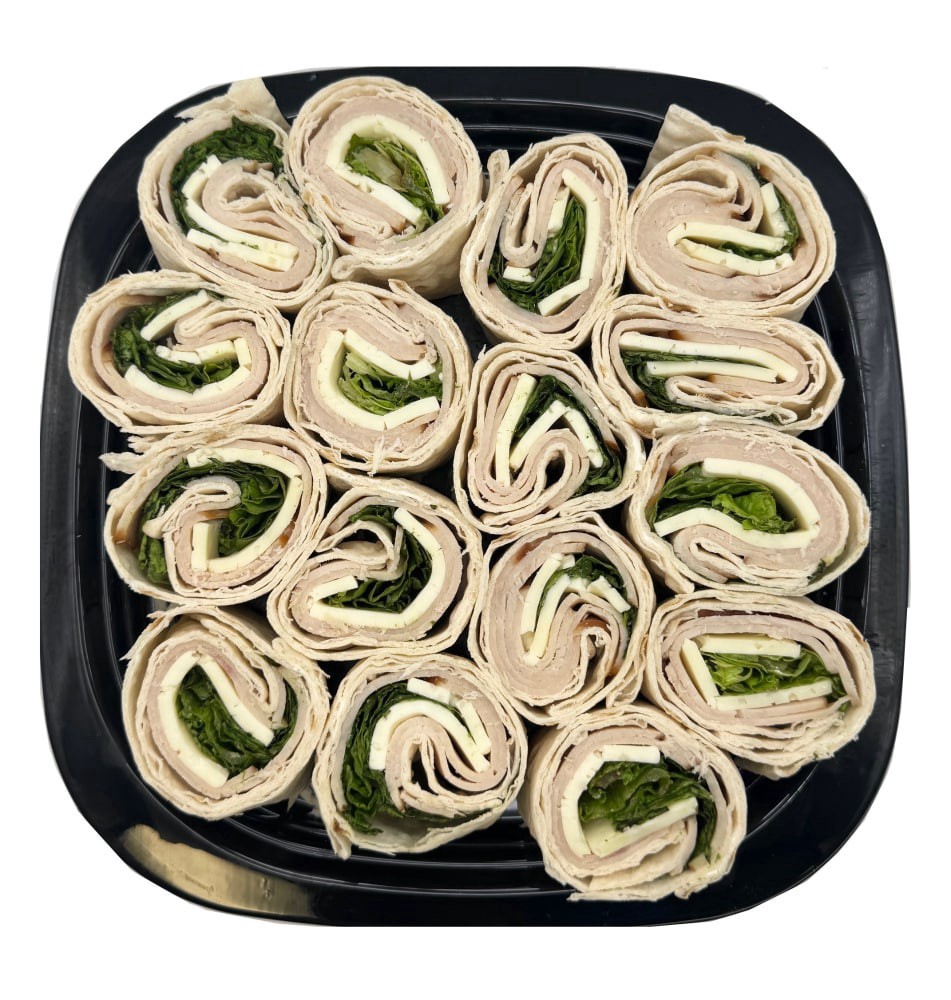 slide 1 of 1, Deli Kitchen Turkey Pinwheel Platter, 42 oz, 42 oz