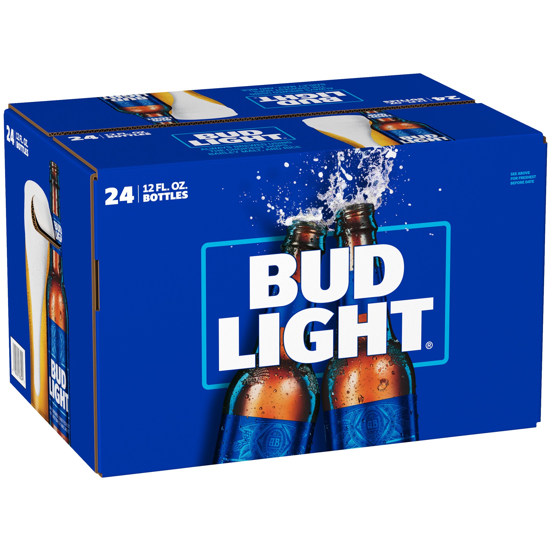 slide 3 of 9, Bud Light Beer, 12 fl oz