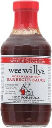 Wee Willy's Hot Bbq Sauce