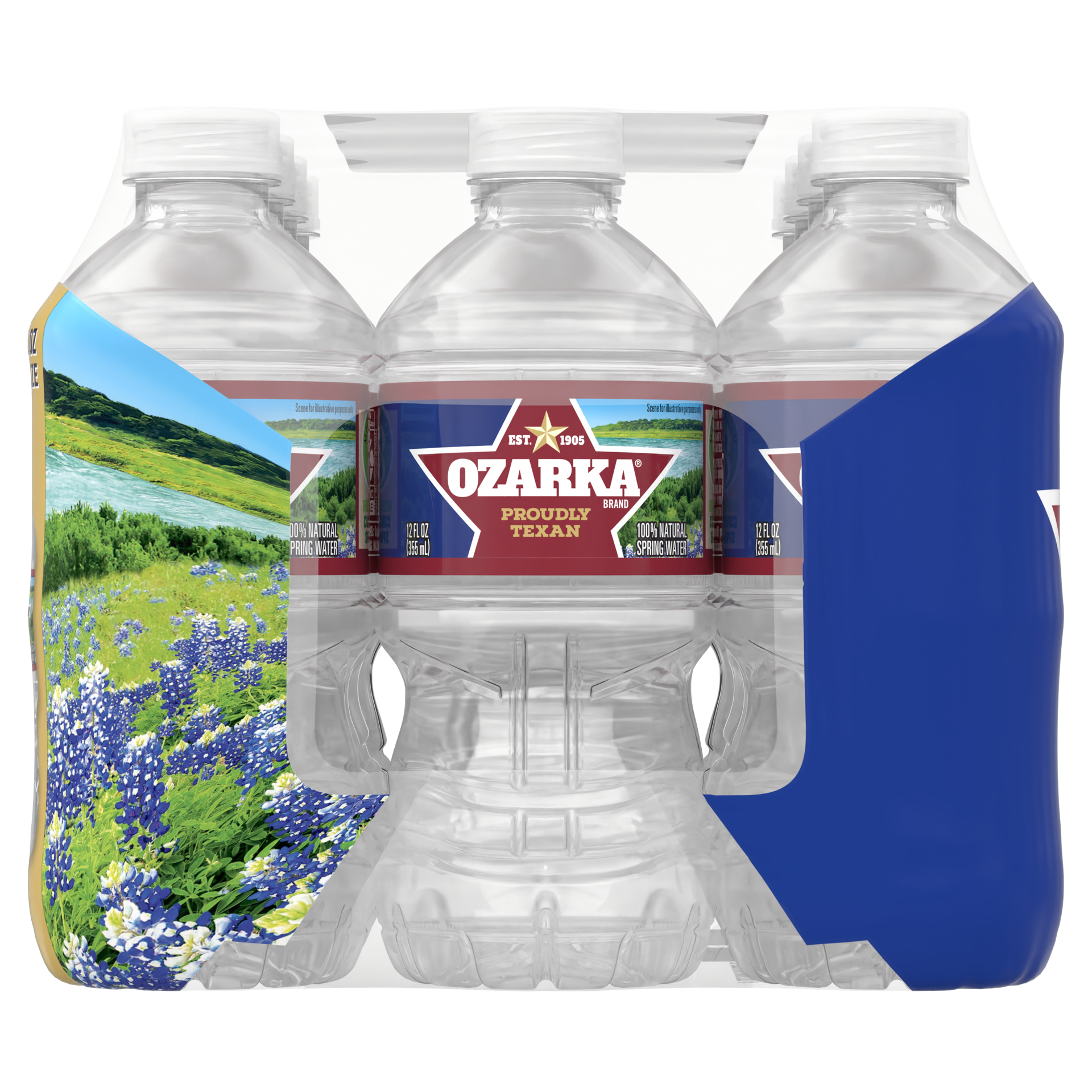slide 5 of 5, OZARKA Brand 100% Natural Spring Water, 12-ounce plastic bottles (Pack of 12), 12 fl oz; 12 ct