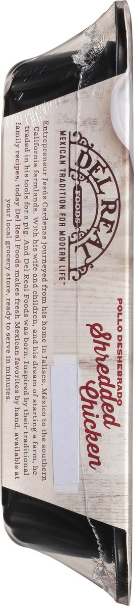 slide 10 of 11, Del Real Foods Shredded Chicken 12 oz, 12 oz