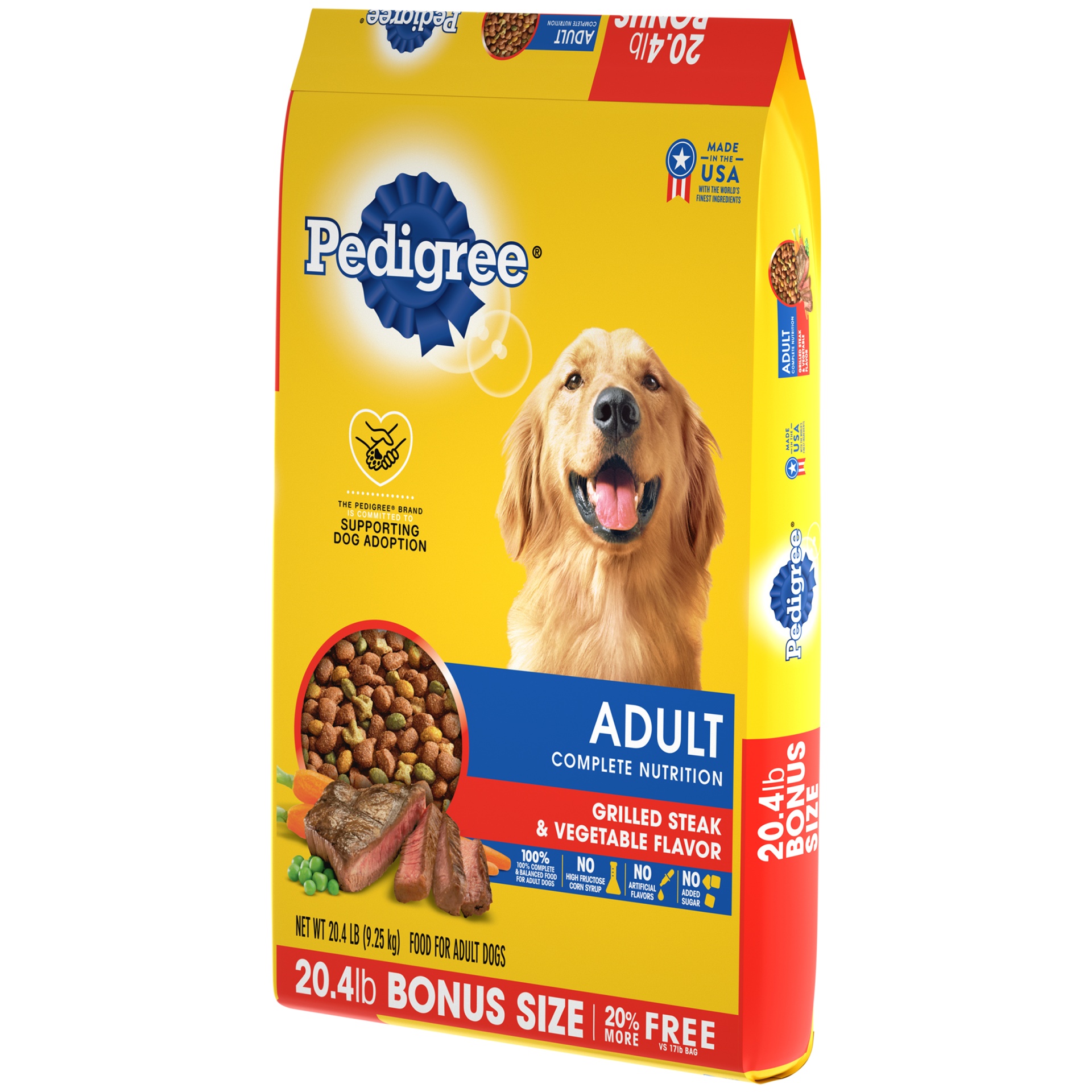 PEDIGREE Complete Nutrition Adult Dry Dog Food Grilled Steak