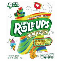 Fruit Roll-Ups Tropical Tie-Dye Mini Roll-Ups 4 CT