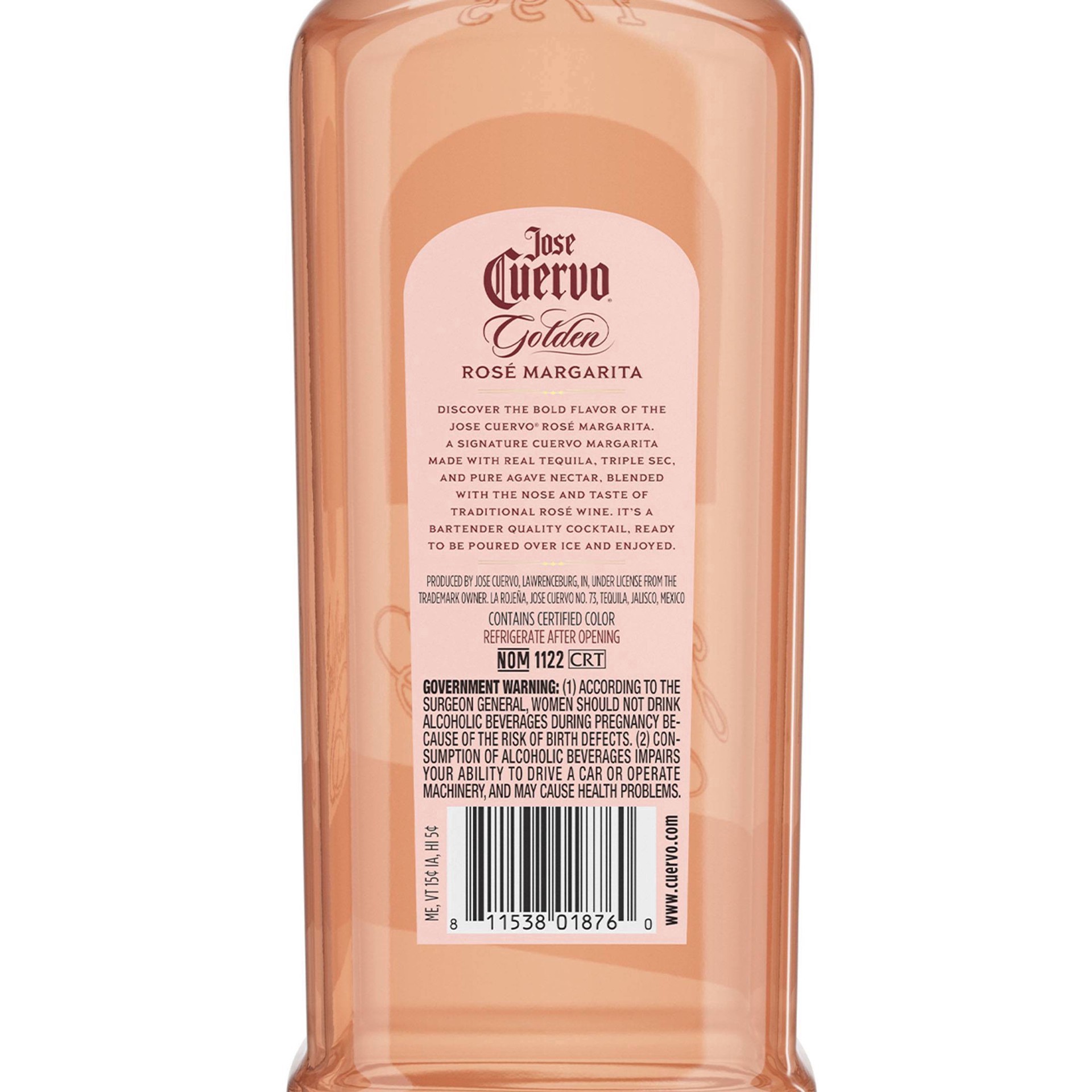 slide 5 of 8, Jose Cuervo Golden Margarita Rosé Ready to Drink Cocktail - 1.75 L, 1.75 liter