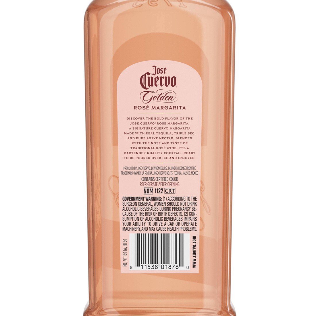 slide 8 of 8, Jose Cuervo Golden Margarita Rosé Ready to Drink Cocktail - 1.75 L, 1.75 liter