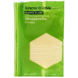 know & love Mozzarella Sliced 8 Ounces