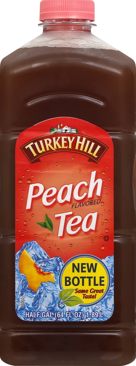 slide 7 of 10, Turkey Hill Peach Tea, 1 ct