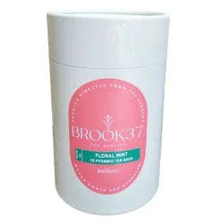 Brook 37 The Atelier Floral Mint Pyramid Tea Bags