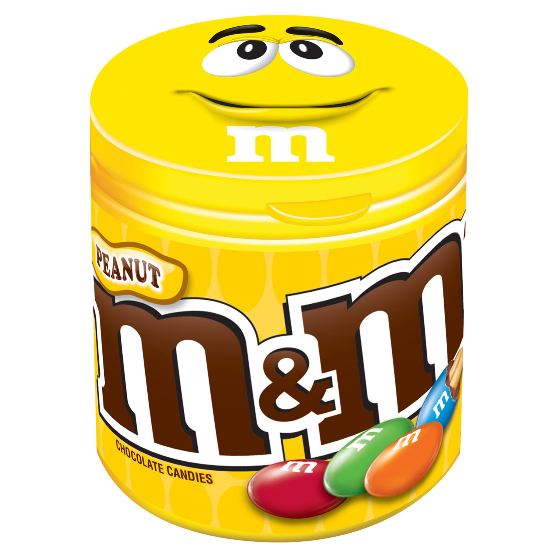 slide 1 of 3, M&M's Peanut Chocolate Candy To-Go Bottle, 3.5 oz, 3.5 oz