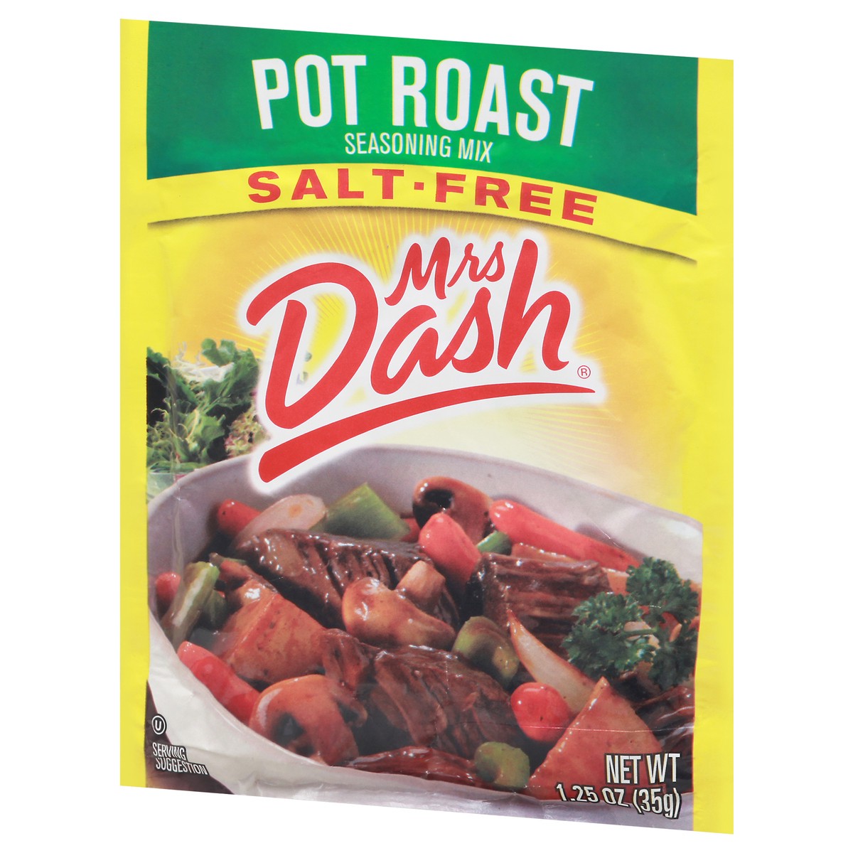 slide 3 of 9, Mrs. Dash Salt-Free Pot Roast Seasoning Mix 1.25 oz Envelope, 1.25 oz