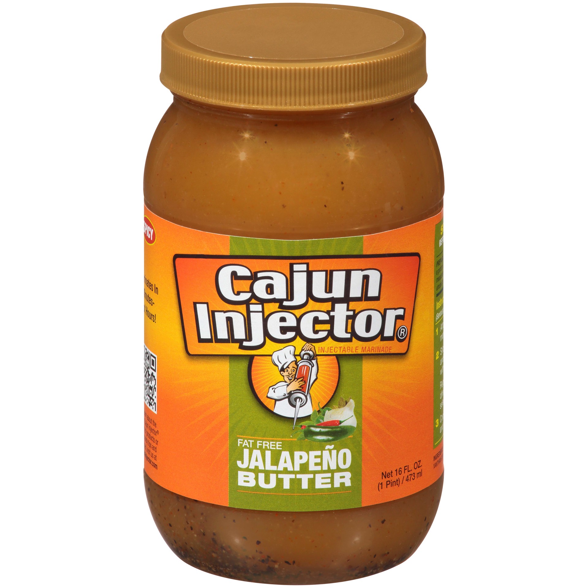 slide 1 of 12, Zatarain's Cajun Injectors Jalapeno Butter Injectable Marinade Refill, 16 oz, 16 oz