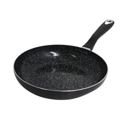 IMUSA 10 inch Ceramic Bistro Saute Pan - Black