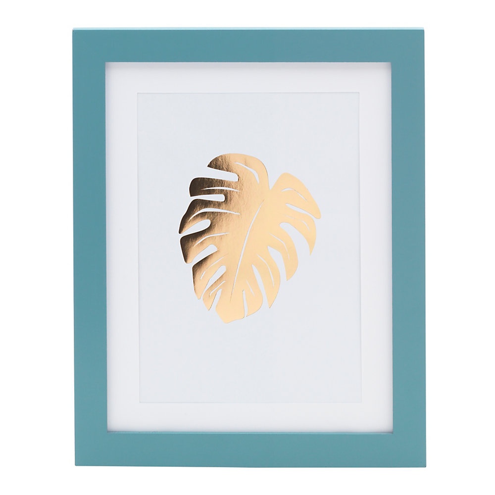 slide 1 of 1, Office Depot Brand Gold Leaf Framed Artwork, 9-3/16'' X 11-1/4'', 1 ct